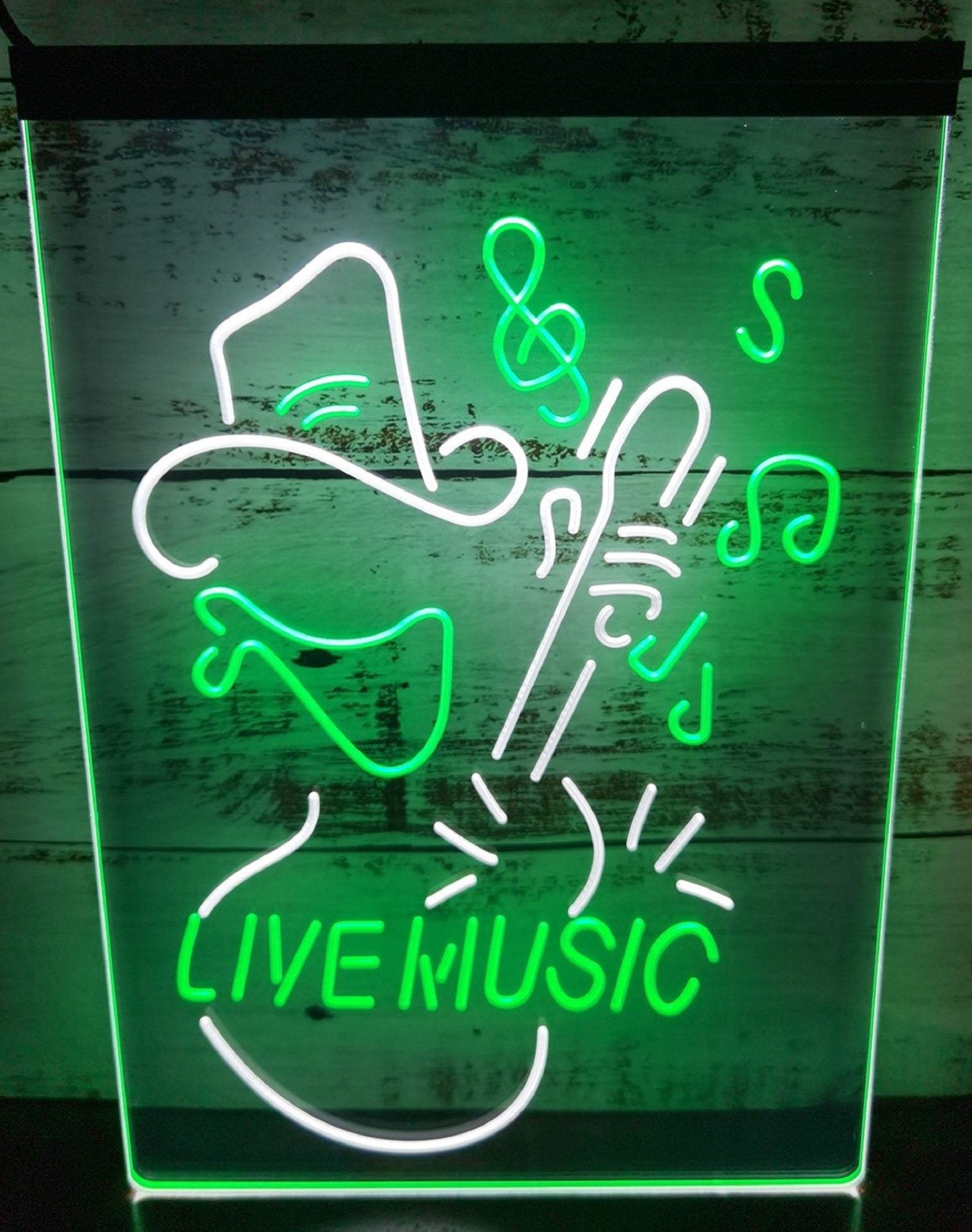 Cowboy Live Music Led Neon Sign Home Man Cave Cowboys Western Room Decor