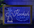 Hookah Bar Led Neon Sign Framed Shisha Hookah Lounge Shisha Store Decor