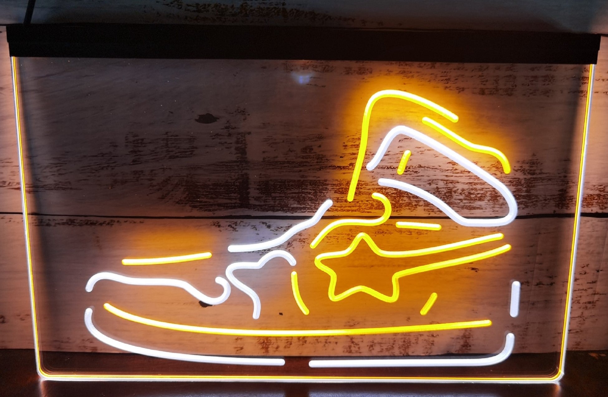Sneaker Led Neon Sign Dual Color Shoes Sneakers Sport Shoes Store Decor
