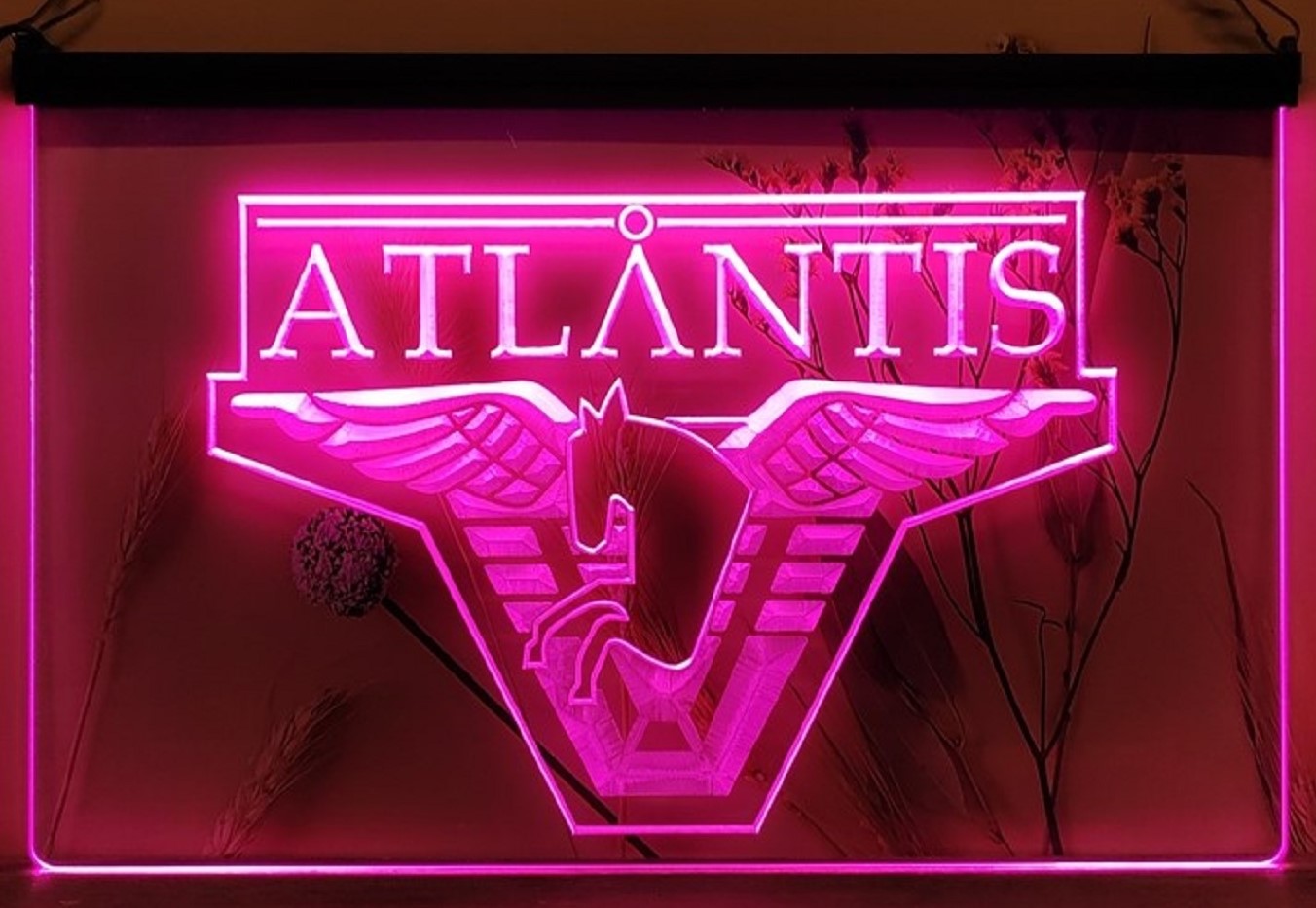 Atlantis Stargate Led Neon Sign Home Movie Room Cinema Film Studio Decor