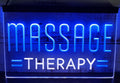 Massage Therapy Salon Led Neon Sign Dual Color Massage Salon Decor