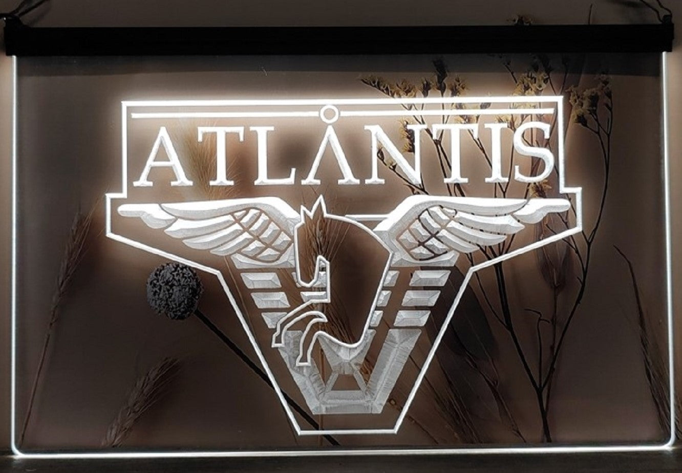 Atlantis Stargate Led Neon Sign Home Movie Room Cinema Film Studio Decor