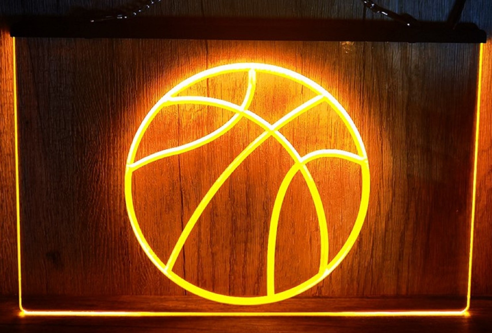 Basketball Led Neon Sign Home Gym Sport Club Wall Or Desktop Decor
