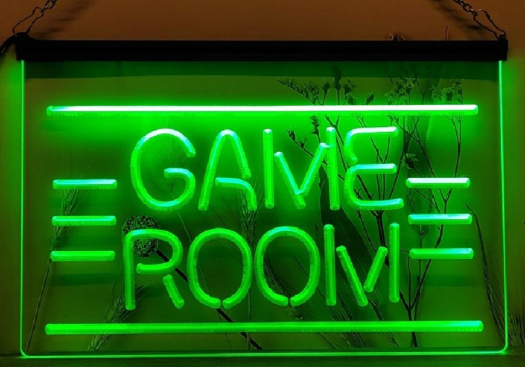 Game Room Led Neon Sign Home Game Room Arcade Shop Decor