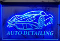Auto Detailing Led Neon Sign Auto Detailing Car Wash Shop Decor Wall Hanging Desktop