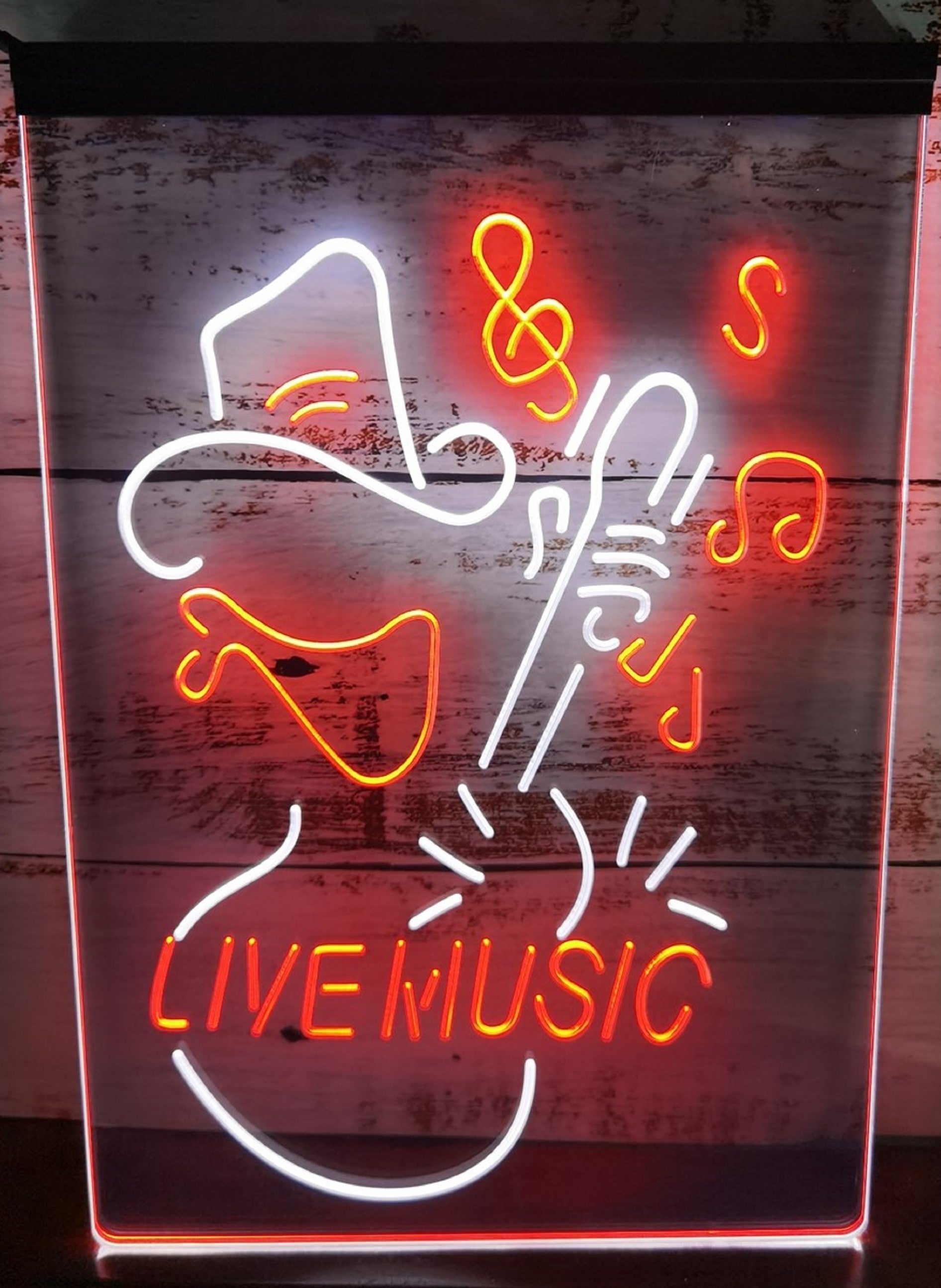 Cowboy Live Music Led Neon Sign Home Man Cave Cowboys Western Room Decor