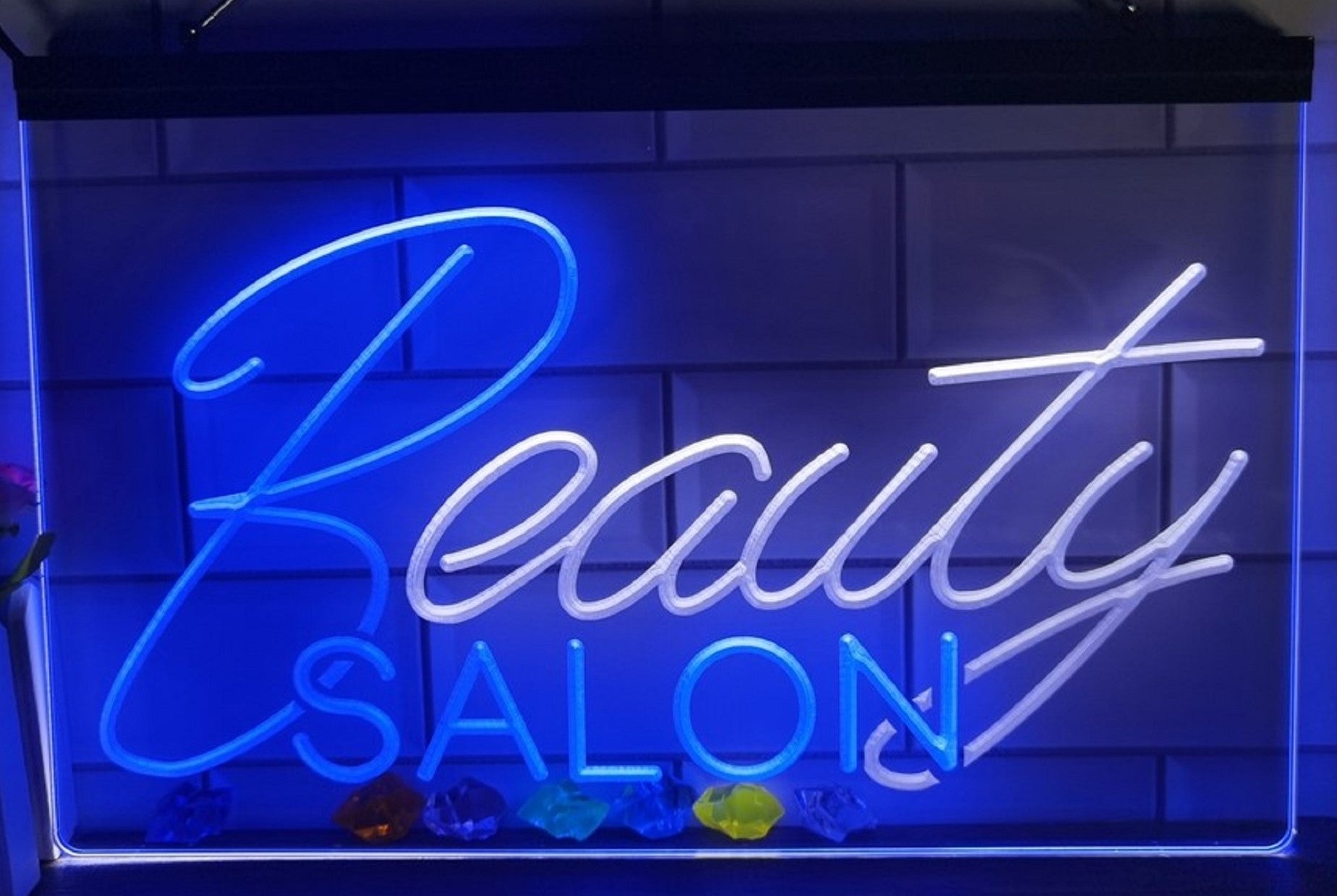 Beauty Salon Led Neon Sign Dual Color Hair Spa Beauty Salon Decor