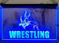 Wrestling Sport Led Neon Sign Wall Hanging Or Desktop Decor