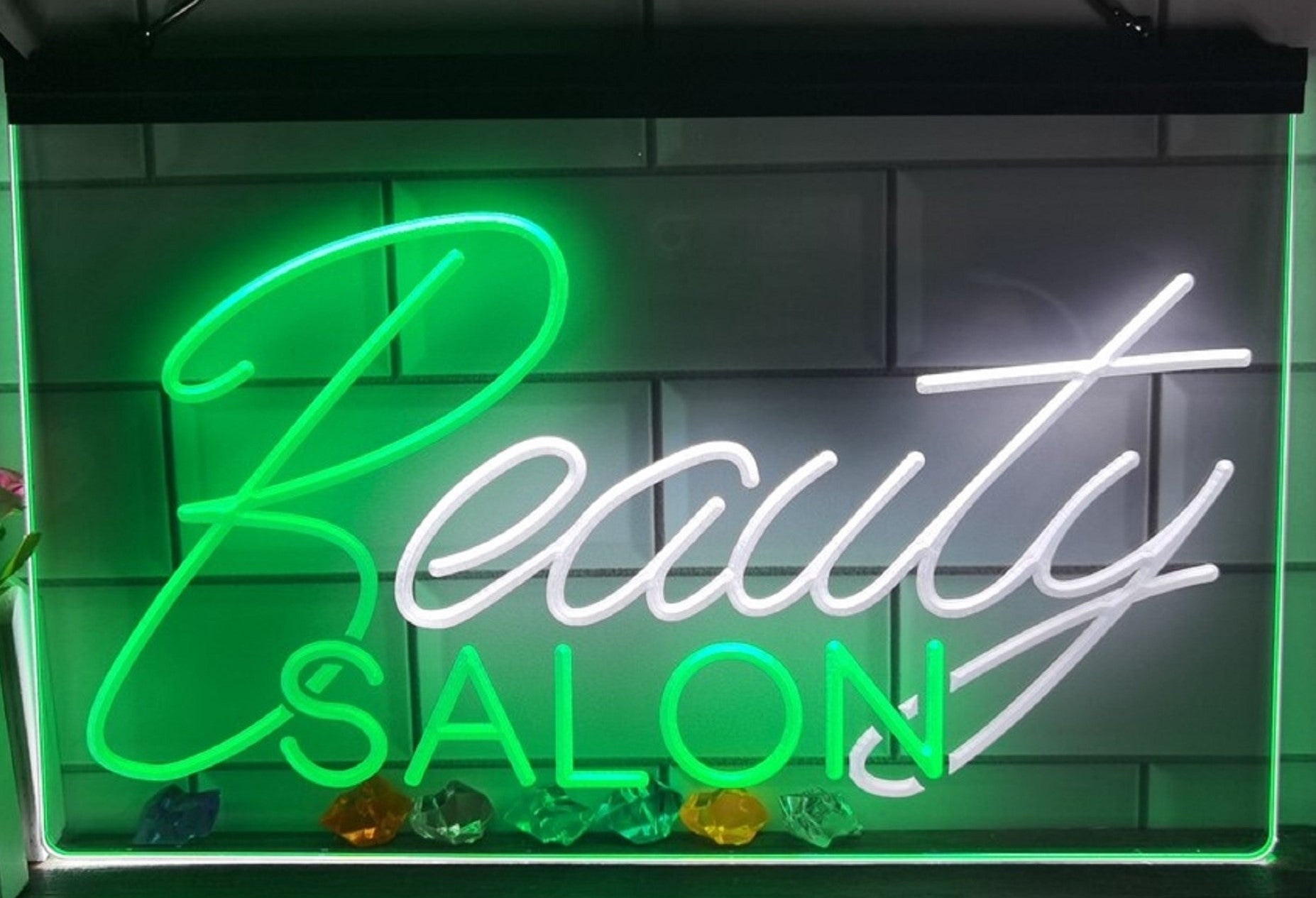 Beauty Salon Led Neon Sign Dual Color Hair Spa Beauty Salon Decor