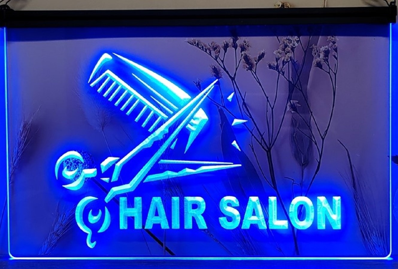 Hair Salon Led Neon Sign Barber Shop Haircut Salon Decor
