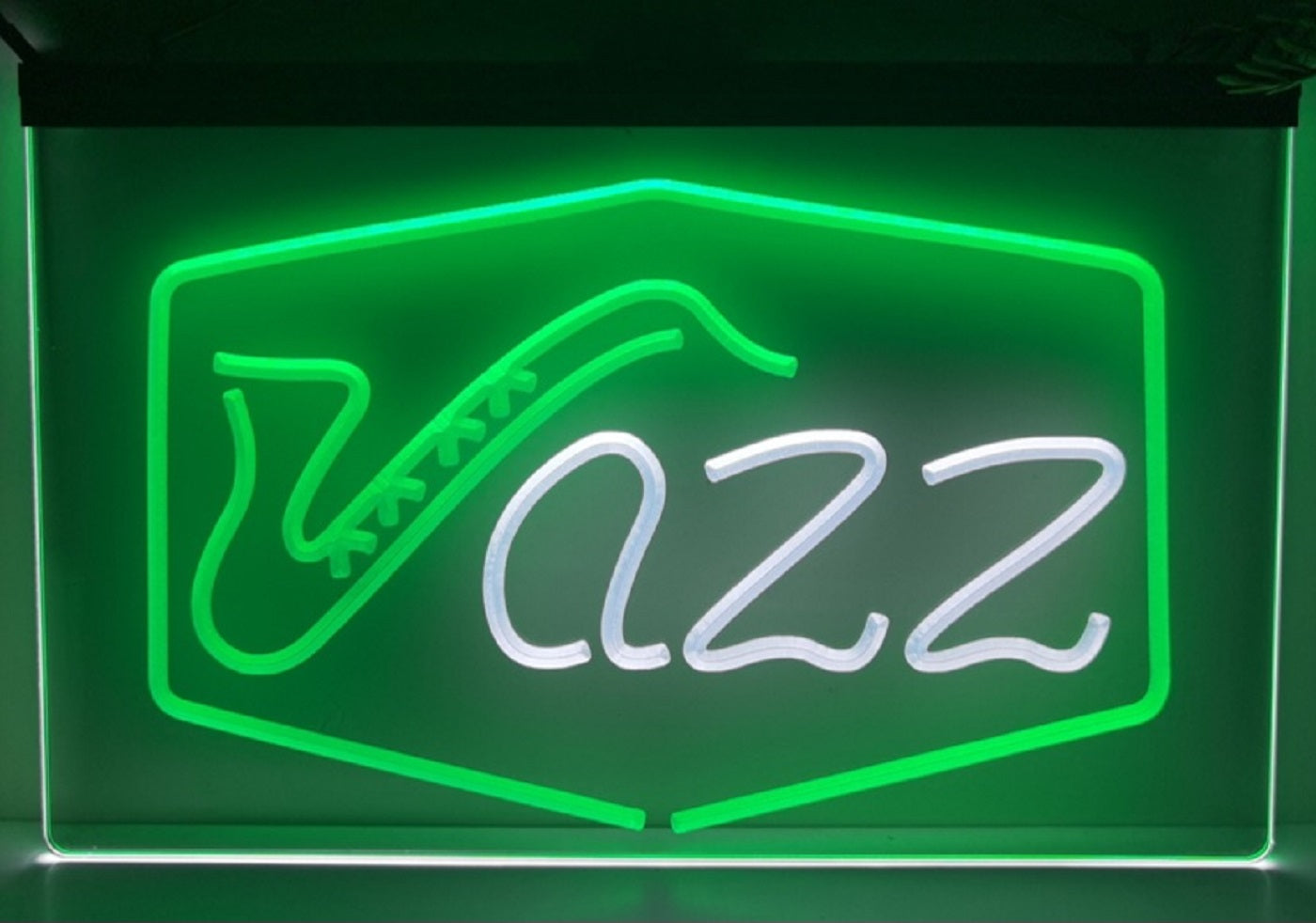 Jazz Led Neon Sign Dual Color Home Music Room Recording Studio Jazz Club Decor