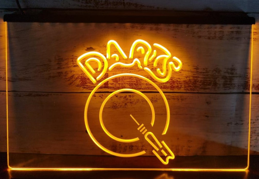 Darts Led Neon Sign Darts Arcade Shop Game Room Home Decor