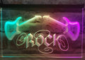 Guitars Rock Led Neon Sign Multi Mode Home Music Room Studio Guitar Shop Decor
