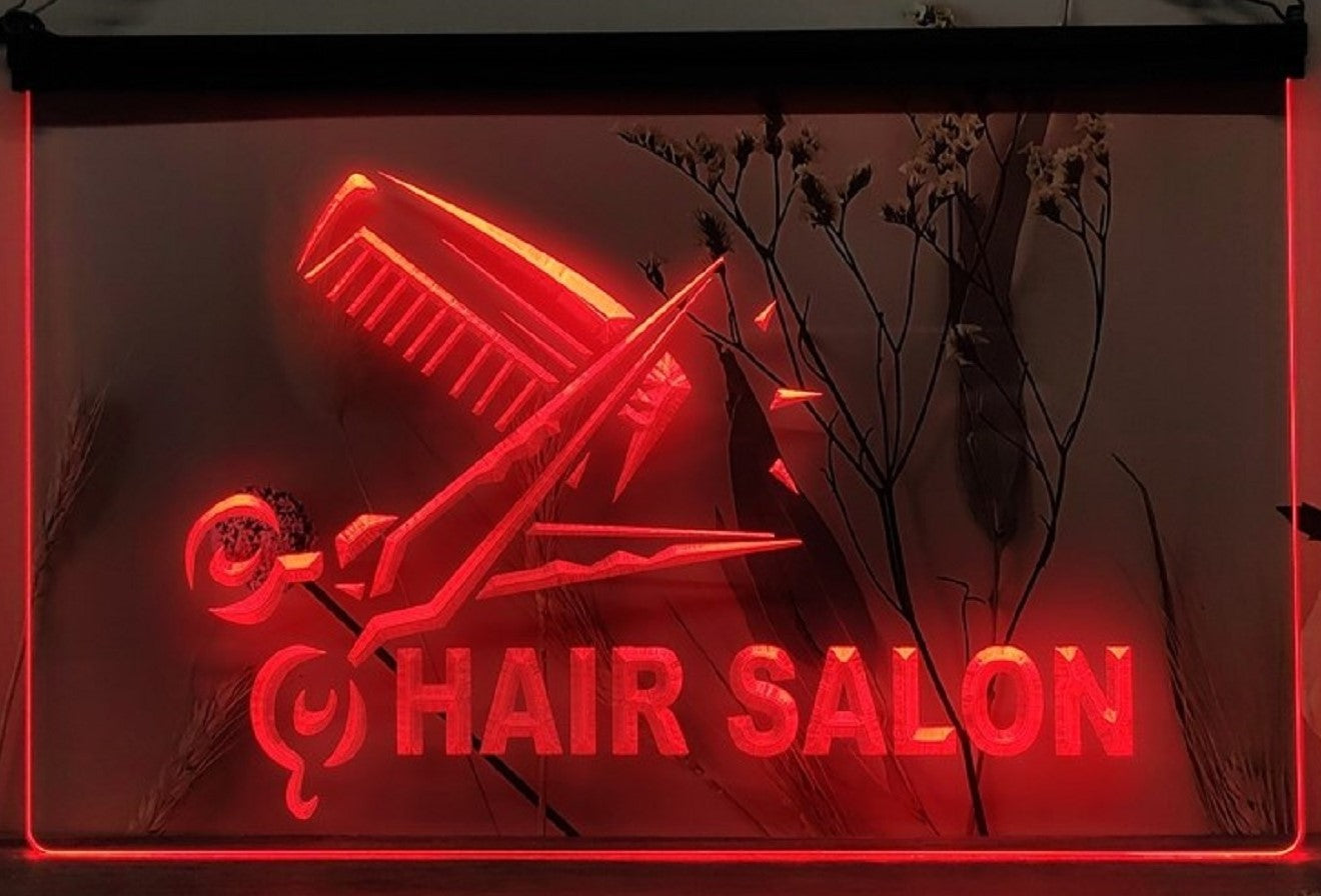 Hair Salon Led Neon Sign Barber Shop Haircut Salon Decor