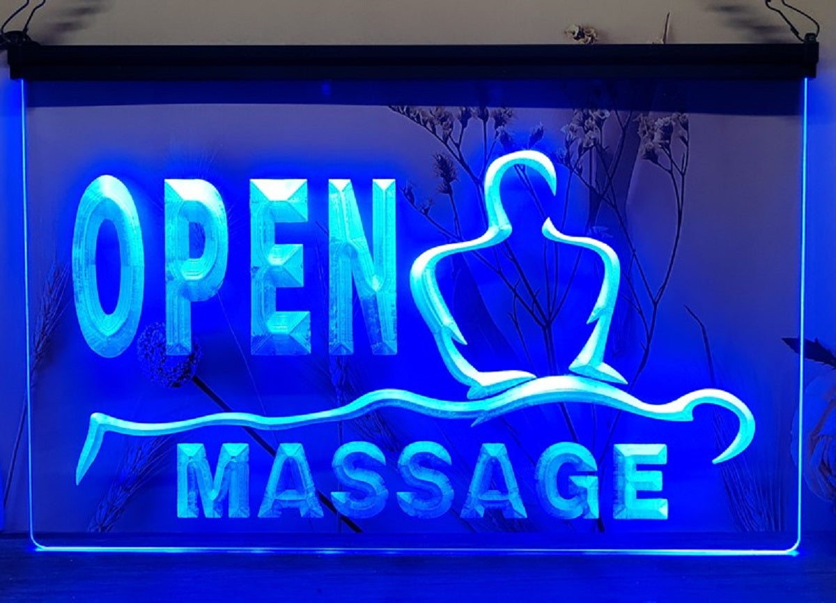 Open Massage  Led Neon Sign Spa Massage Beauty Salon Decor