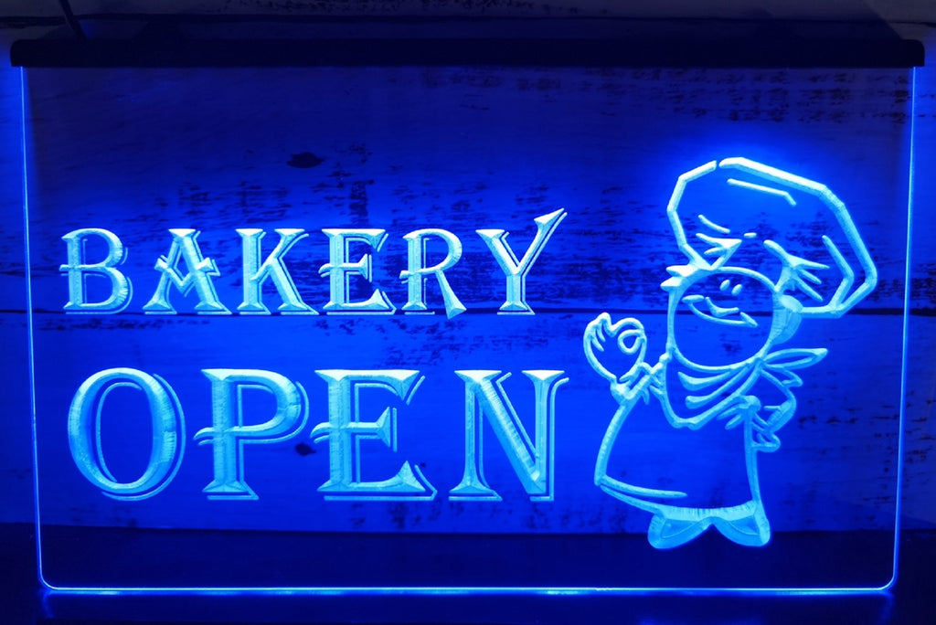 Bakery Open Led Neon Sign Bakery Boulangerie Decor Wall Hanging