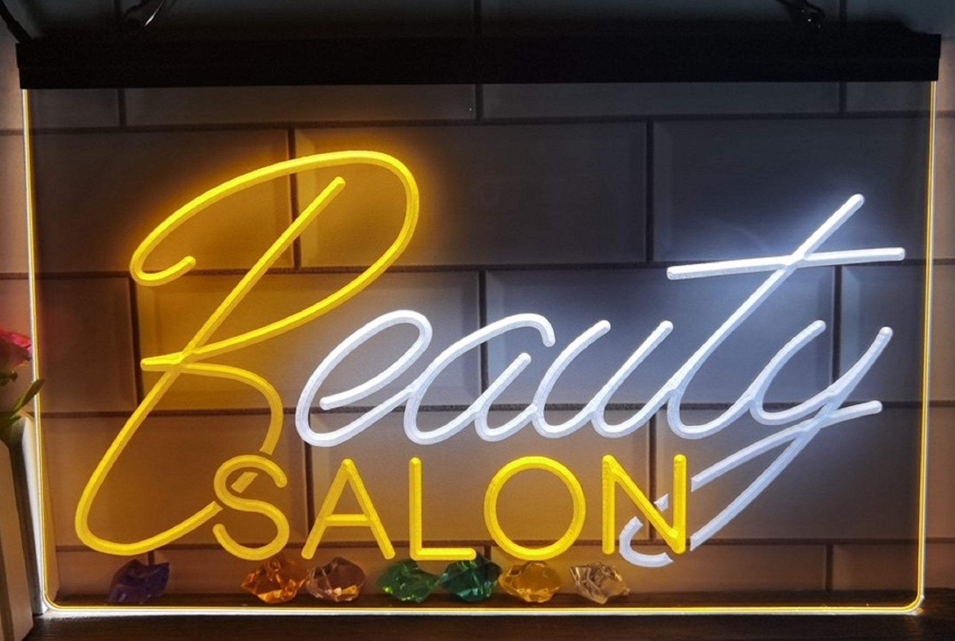 Beauty Salon Led Neon Sign Dual Color Hair Spa Beauty Salon Decor