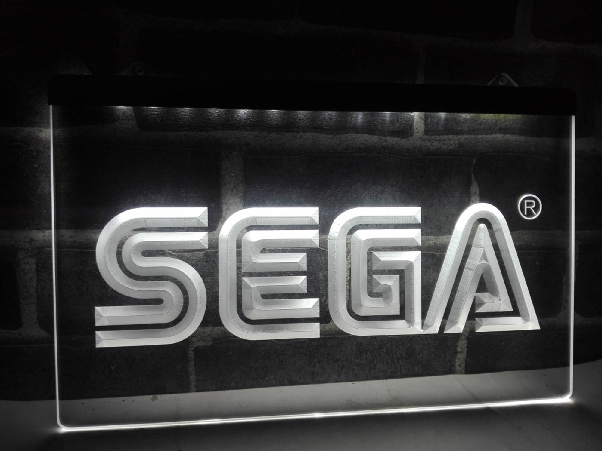 Sega Led Neon Sign Home Kids Room Gaming Arcade Shop Decor