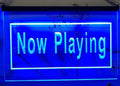 Now Playing Led Neon Sign Home Movie Room Cinema Film Studio Decor