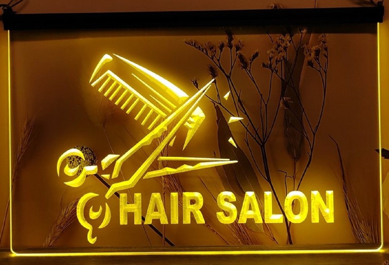 Hair Salon Led Neon Sign Barber Shop Haircut Salon Decor