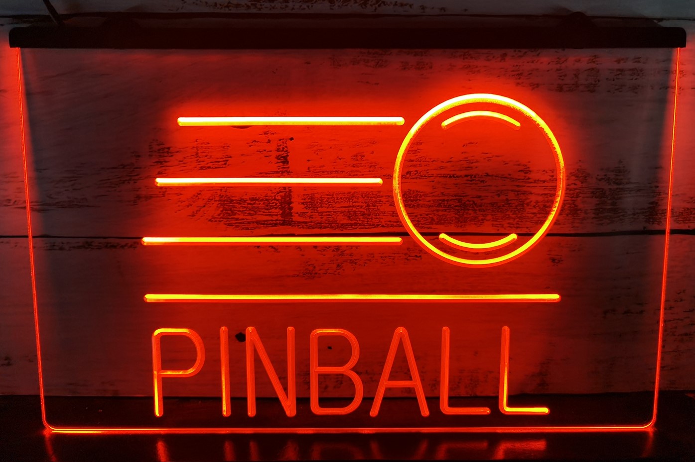 Pinball Led Neon Sign Arcade Pinball Shop Decor Wall Or Desktop