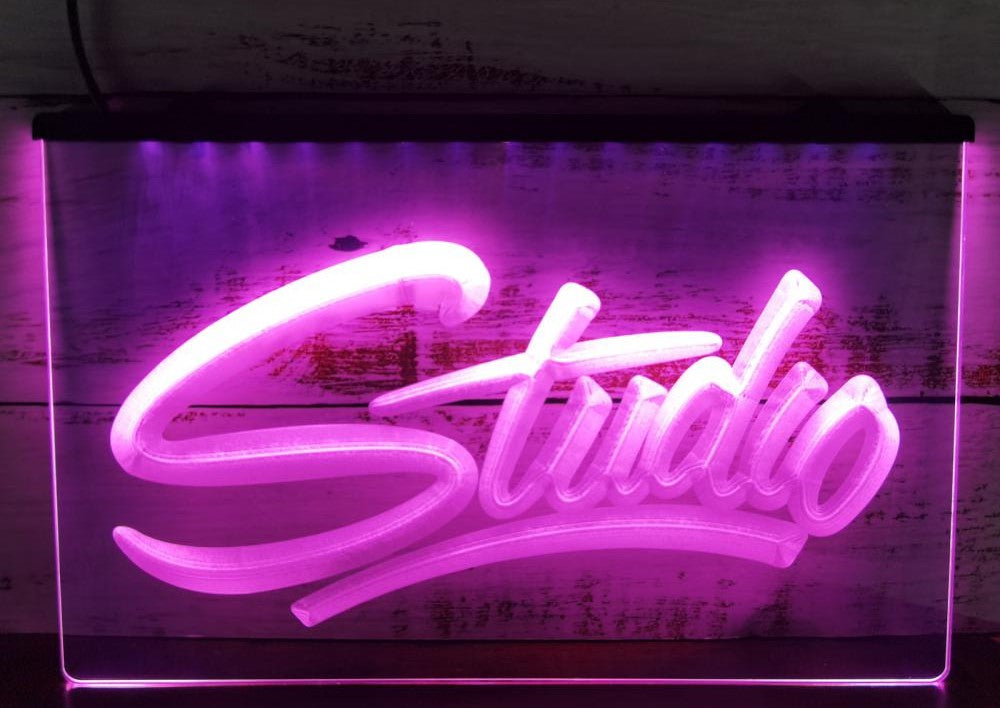 Studio Led Neon Sign Home Studio Room Audio Recording Studio Decor