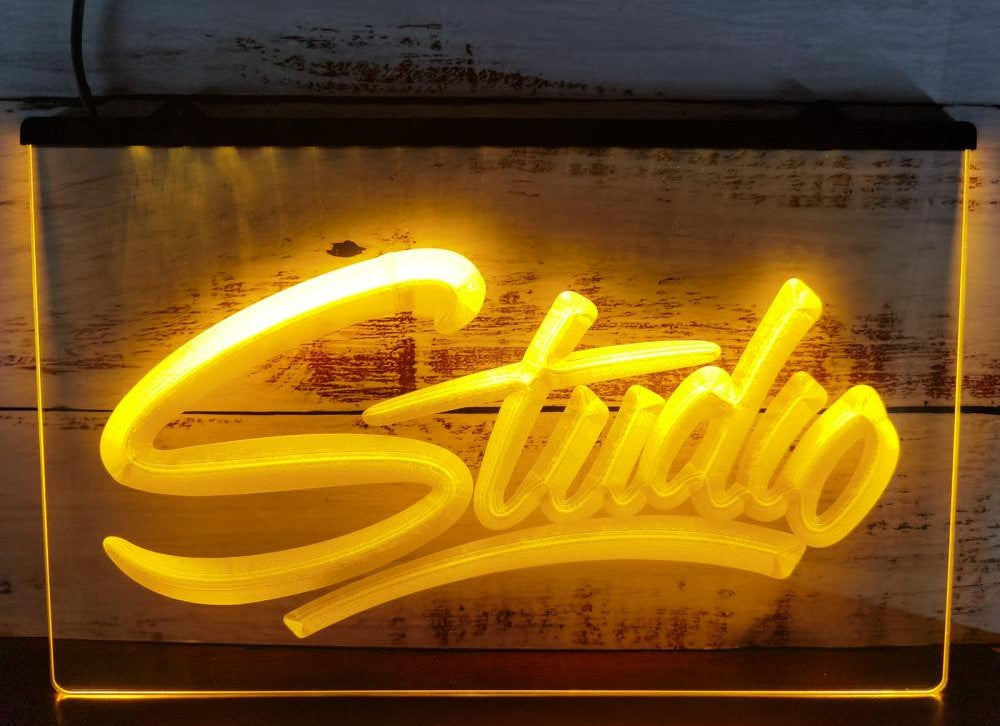 Studio Led Neon Sign Home Studio Room Audio Recording Studio Decor