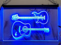 Guitars Led Neon Sign Home Music Room Audio Recording Studio Decor