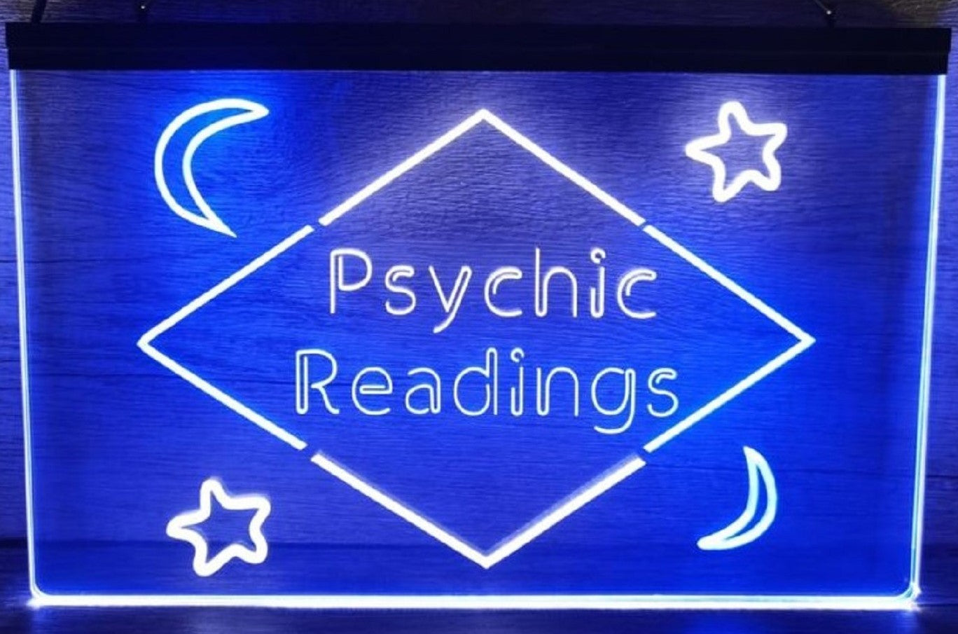 Psychic Readings Tarot Led Neon Sign Dual Color Psychic Tarot Shop Decor
