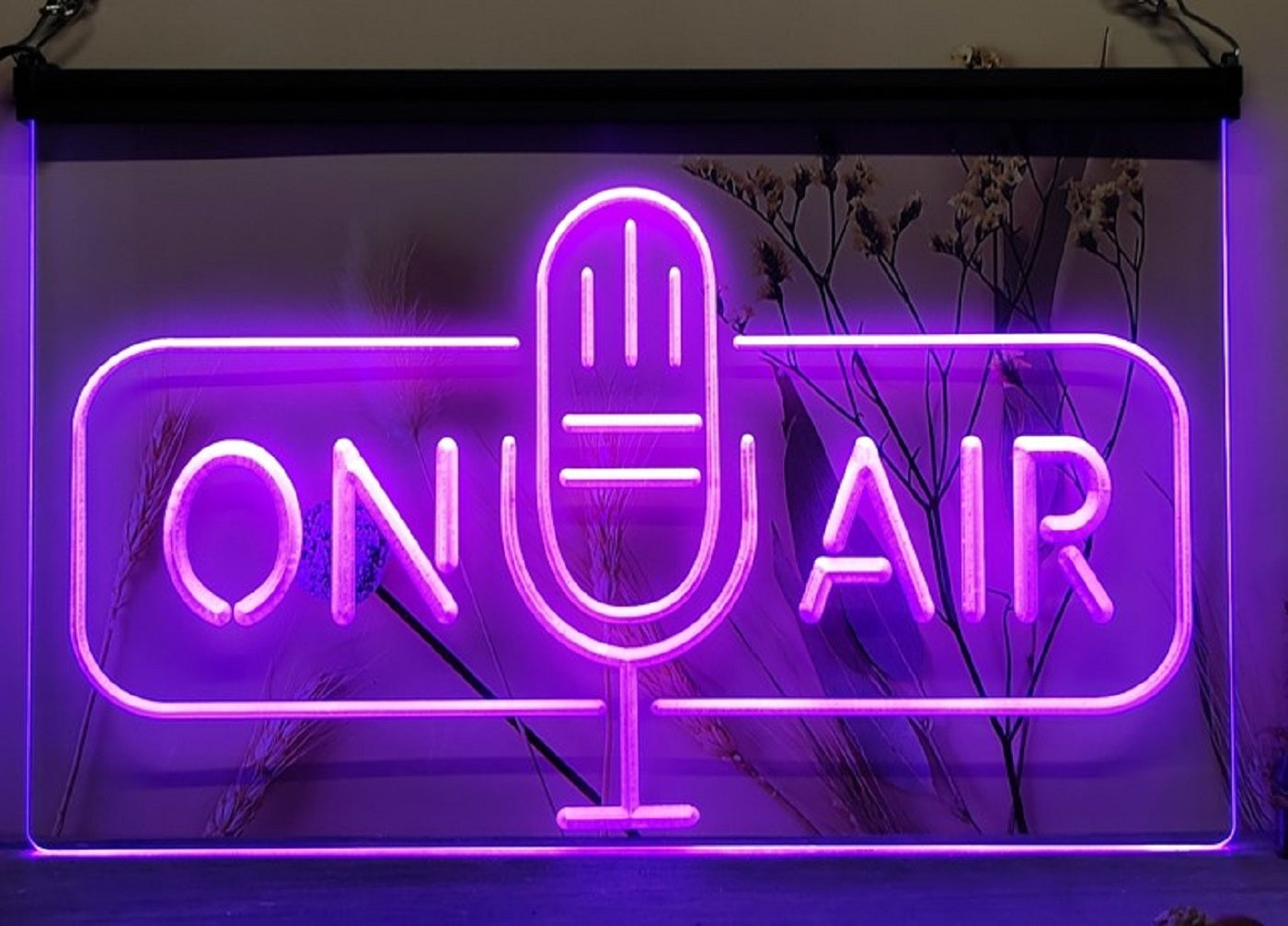 On Air Speaker Led Neon Sign Home Studio Room Audio Recording Studio Decor
