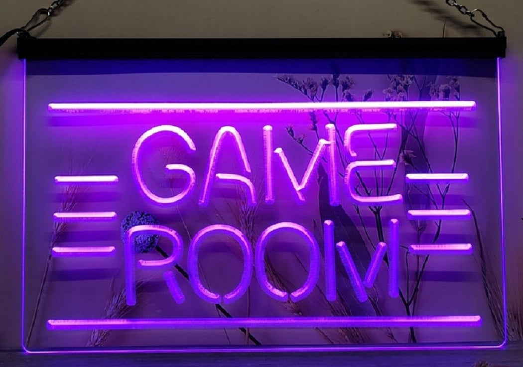 Game Room Led Neon Sign Home Game Room Arcade Shop Decor