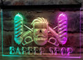 Barber Shop Pole Led Neon Sign Multi Mode Haircut Salon Barber Shop Decor