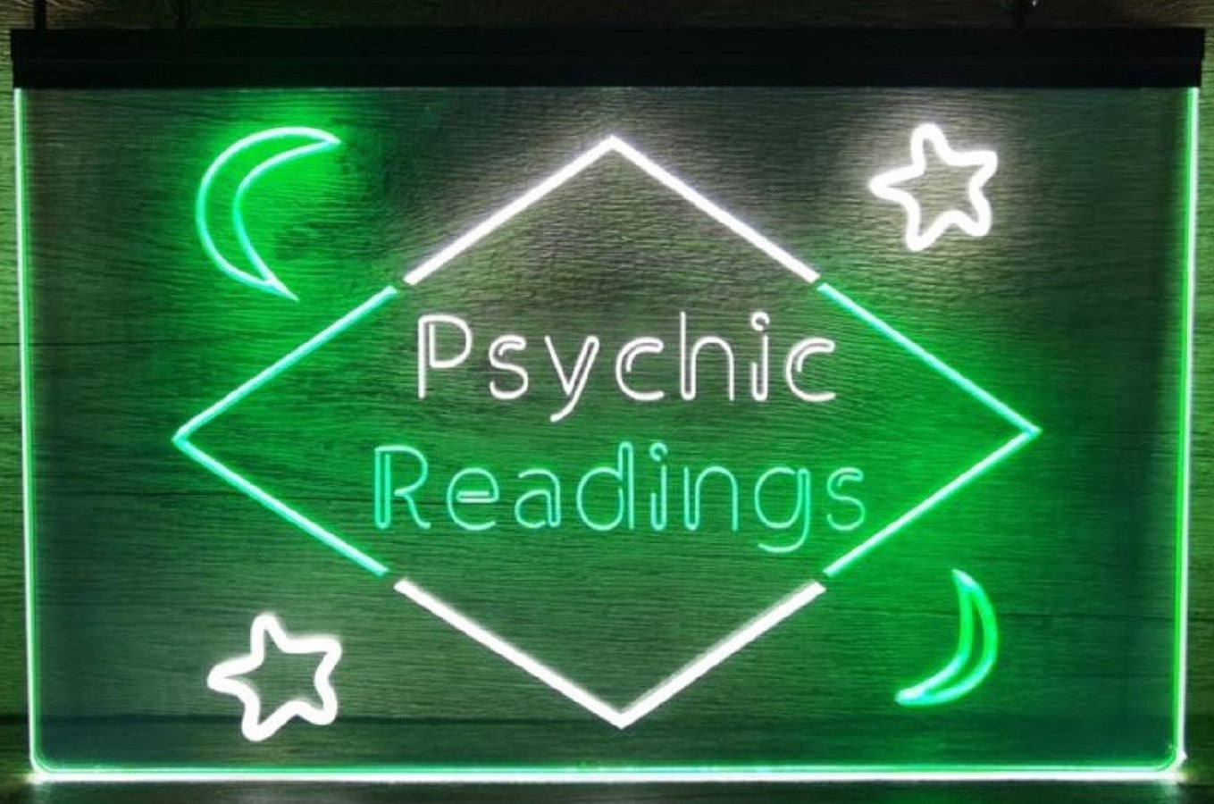 Psychic Readings Tarot Led Neon Sign Dual Color Psychic Tarot Shop Decor