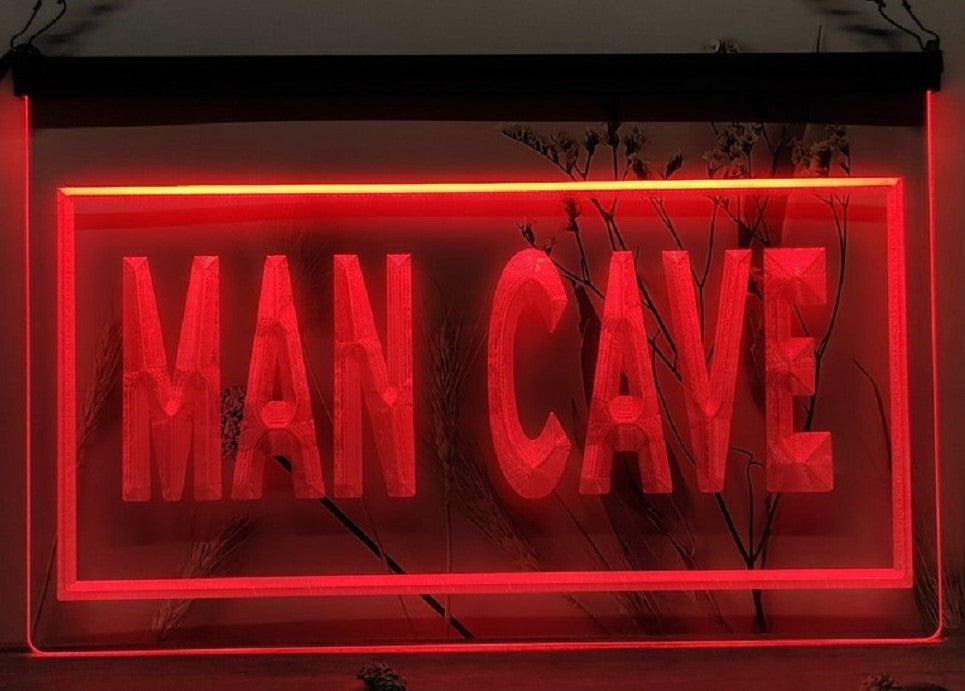 Man Cave Led Neon Sign Home Man Cave Wall Or Desktop Decor