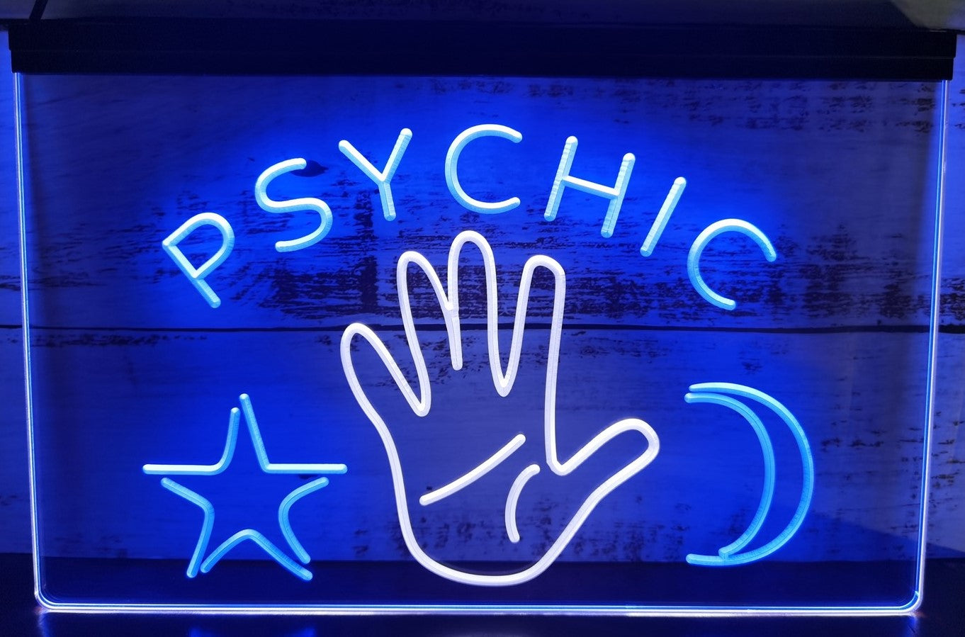 Psychic Tarot Led Neon Sign Dual Color Psychic Tarot Shop Decor