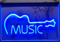 Guitar Music Led Neon Sign Home Music Room Studio Guitar Shop Decor