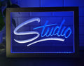 Studio Led Neon Sign Framed Home Studio Room Audio Recording Studio Decor