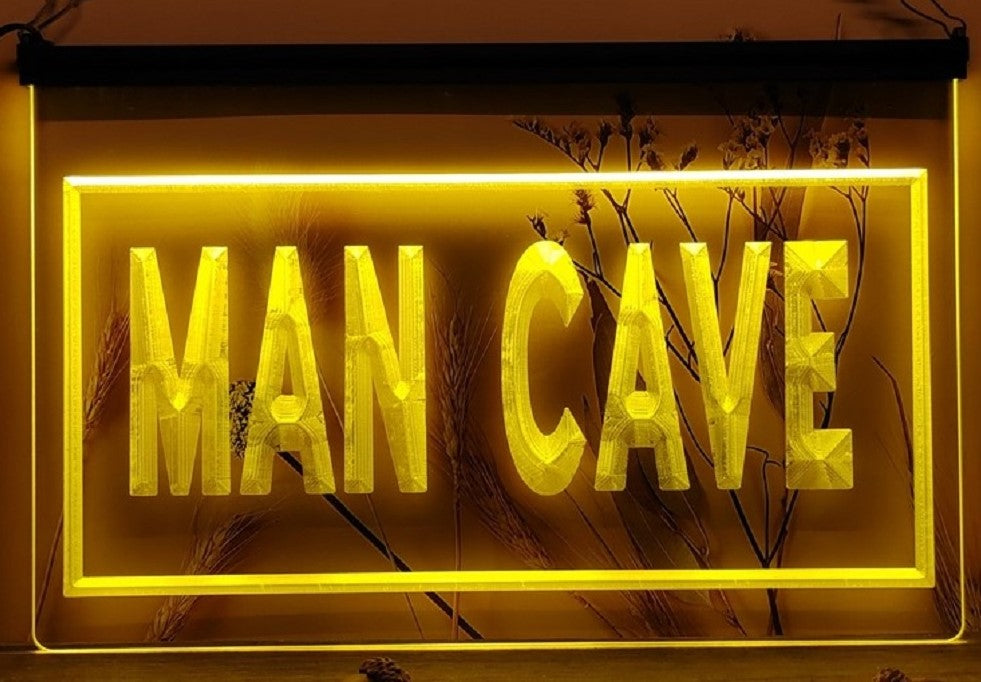 Man Cave Led Neon Sign Home Man Cave Wall Or Desktop Decor