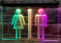 Male Female Toilet Led Neon Sign Multi Mode Office Store Restaurant Coffee Shop Decor
