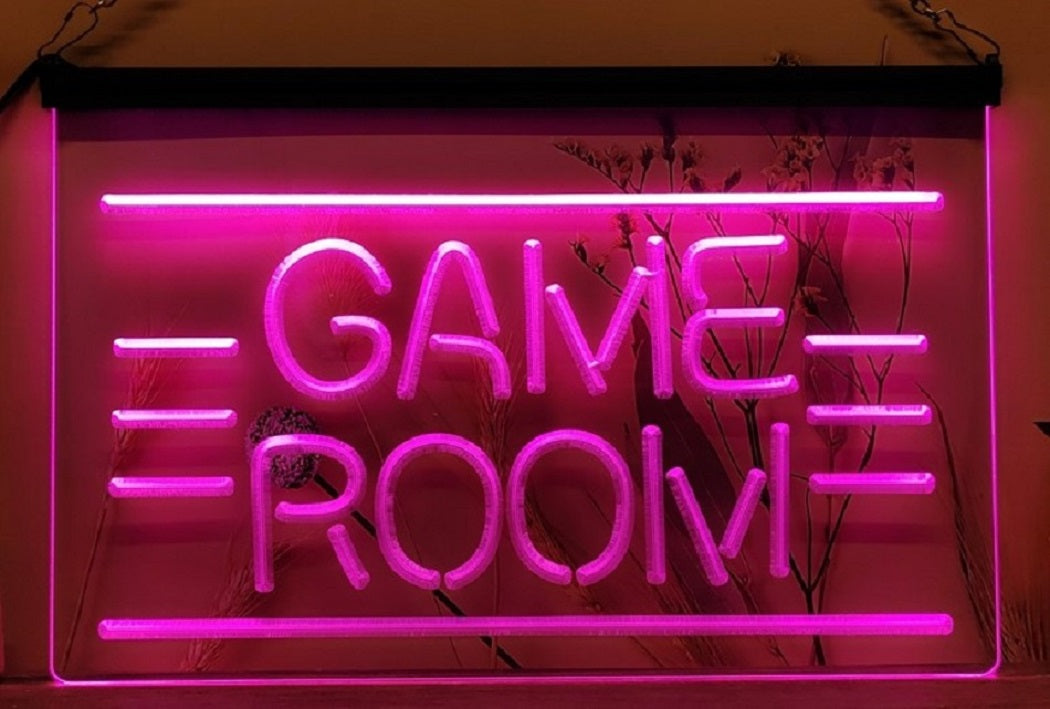 Game Room Led Neon Sign Home Game Room Arcade Shop Decor