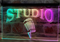 Studio Mic Led Neon Sign Multi Mode Home Studio Room Audio Studio Decor