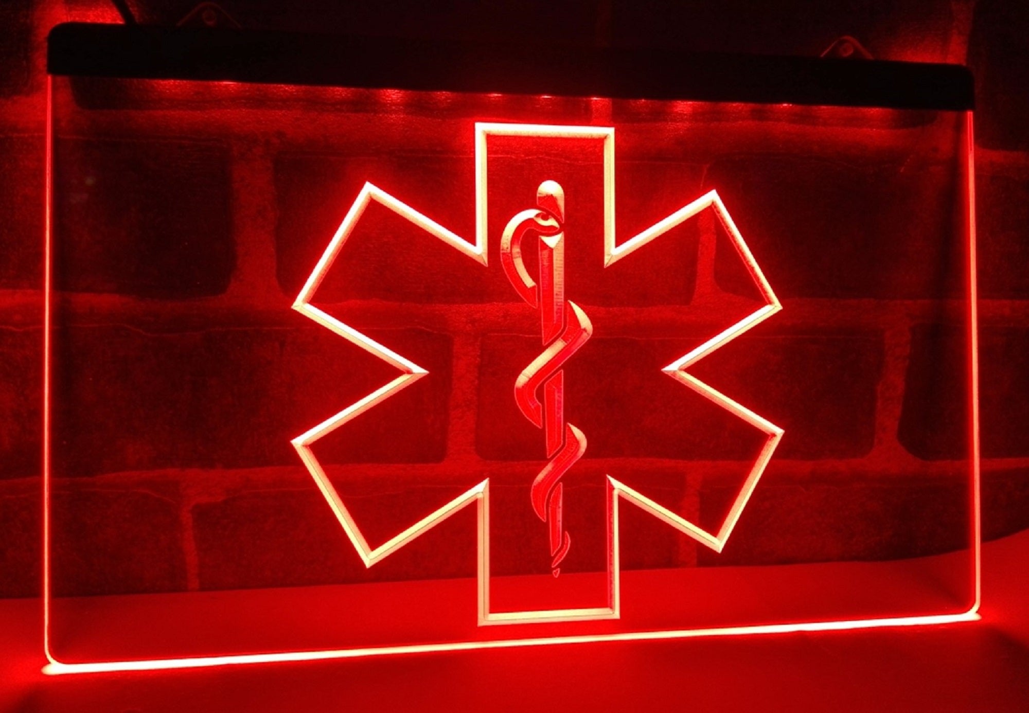 EMS Emergency Medical Services Led Neon Sign Wall Or Desktop Decor