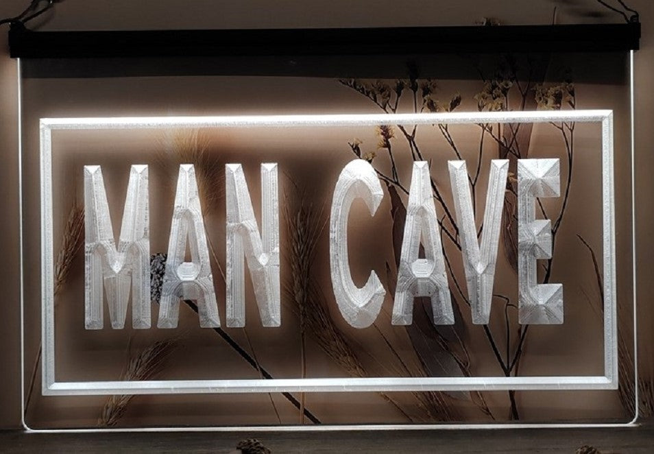 Man Cave Led Neon Sign Home Man Cave Wall Or Desktop Decor