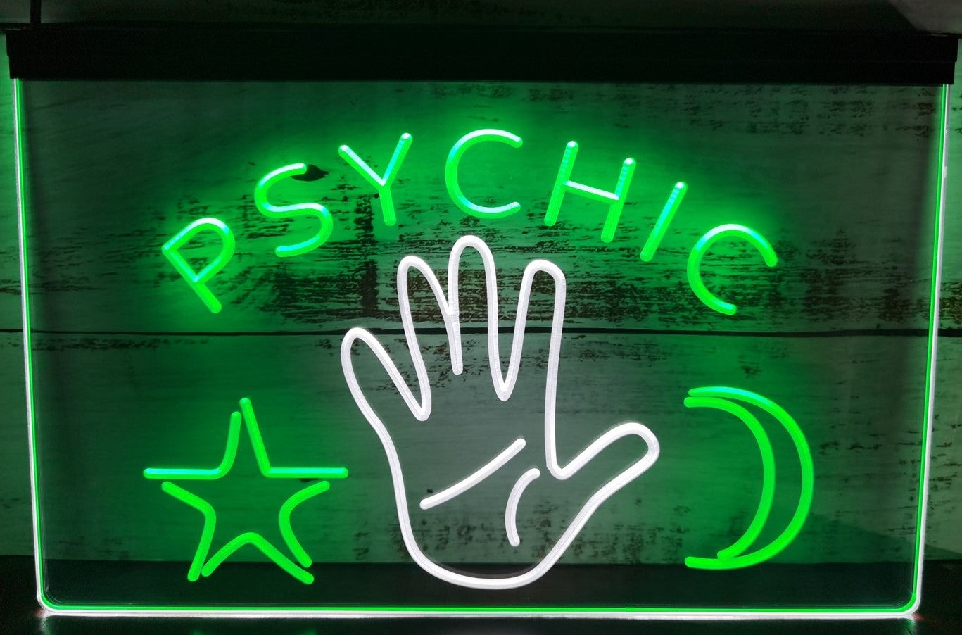 Psychic Tarot Led Neon Sign Dual Color Psychic Tarot Shop Decor