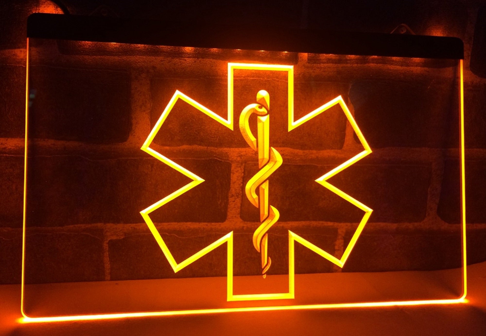 EMS Emergency Medical Services Led Neon Sign Wall Or Desktop Decor
