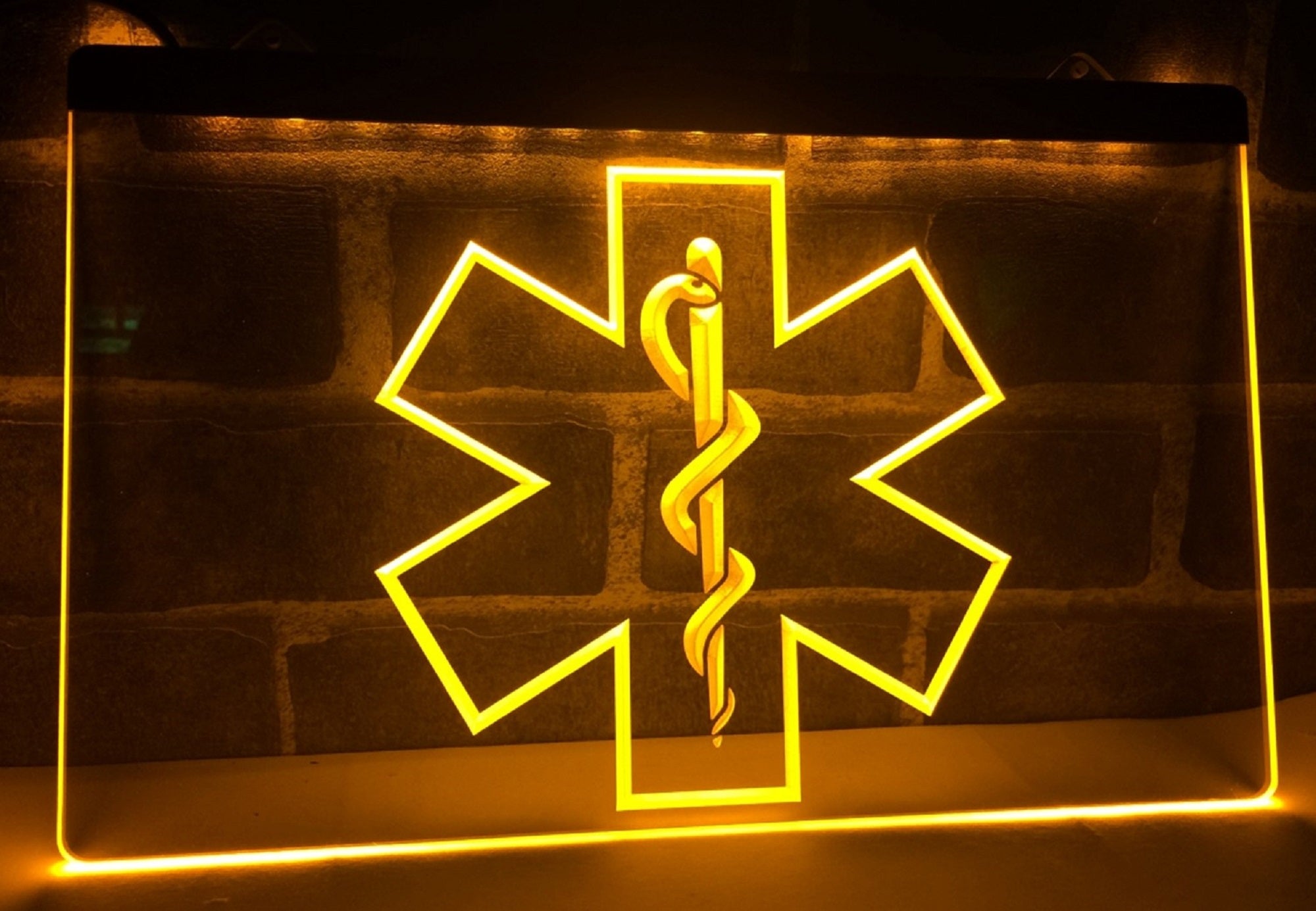 EMS Emergency Medical Services Led Neon Sign Wall Or Desktop Decor