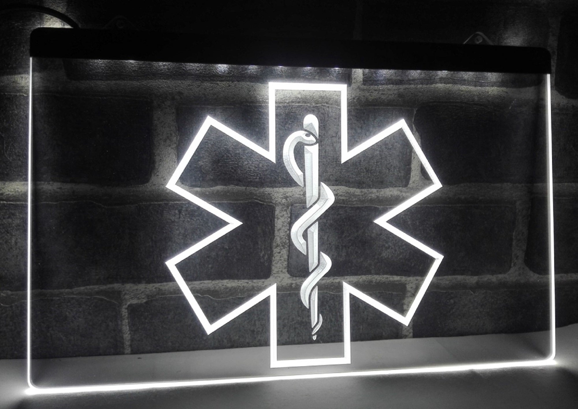 EMS Emergency Medical Services Led Neon Sign Wall Or Desktop Decor