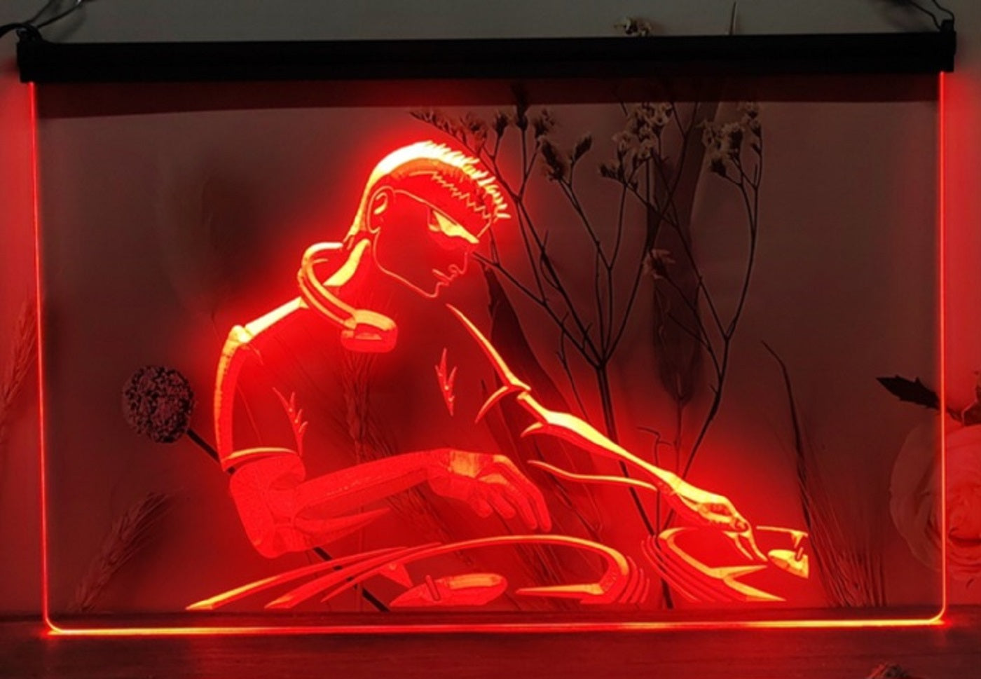 DJ Disc Jockey Led Neon Sign Home Music Room Studio Night Club Music Shop Decor