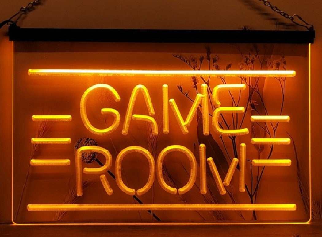 Game Room Led Neon Sign Home Game Room Arcade Shop Decor