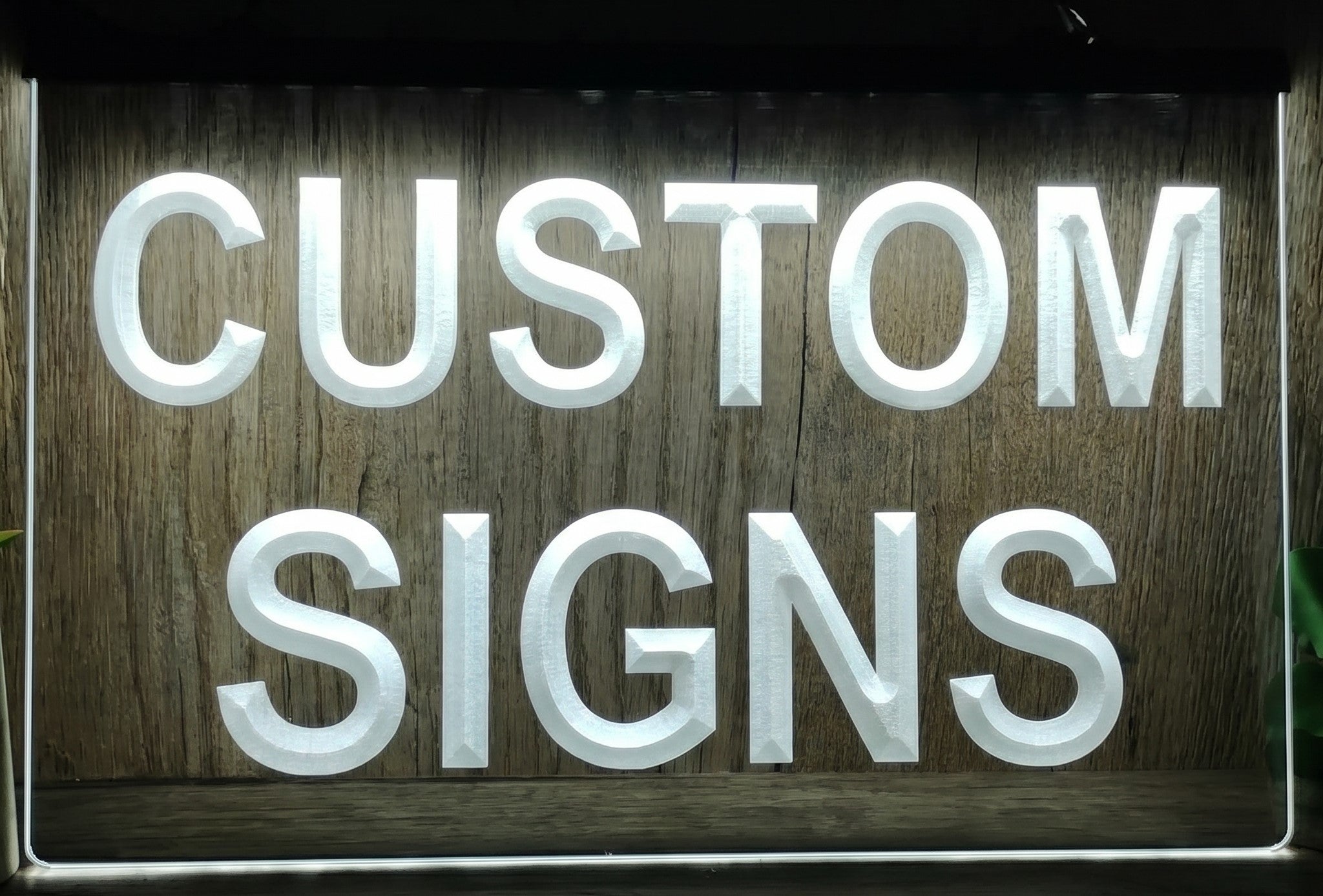 Custom Text Logo Led Neon Sign Wall Hanging Or Desktop Decor